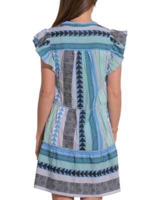 slim fit dress slacks Elan Maxi Crochet Dress In Aqua FINAL SALE – Beach 2 Bar London