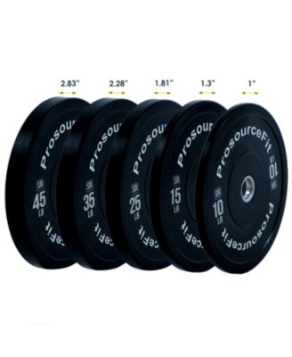 Solid Rubber Bumper Plate, 15 lb