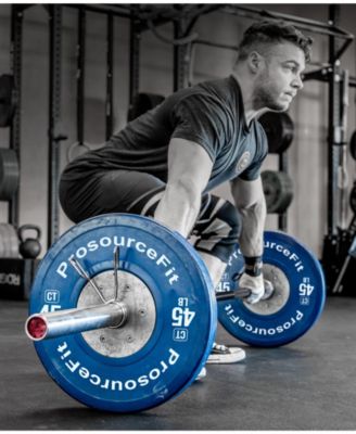 Color Training Bumper Plate 55 lb, Red