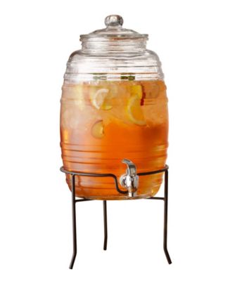 Style Setter Colfax Beverage Dispenser with Metal Stand, 2.5 Gallons - Macy's