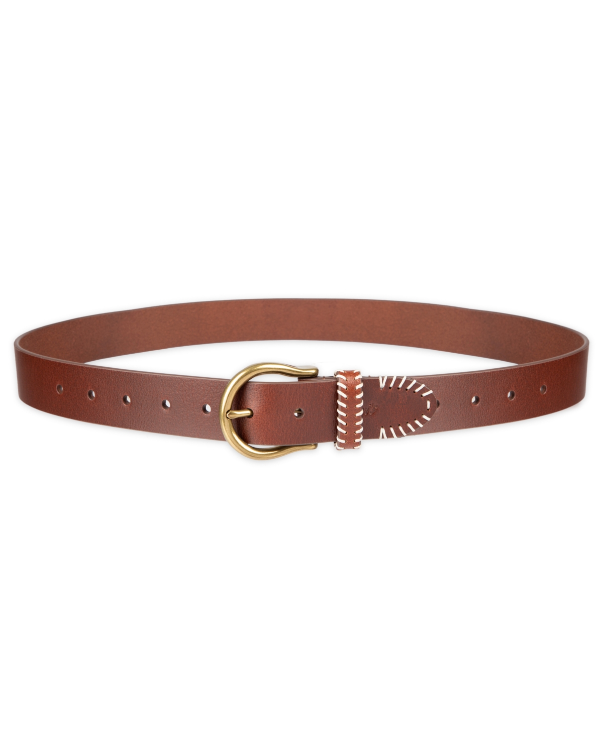 LEVI'S WOMEN'S WESTERN GENUINE LEATHER CONTRAST STITCH BELT 