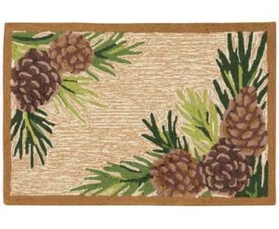 Liora Manne' - Ravella Forest Border 2'x3' Area Rug