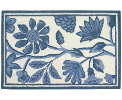 Liora Manne' - Capri Floral Vine 1'8"x2'6" Area Rug
