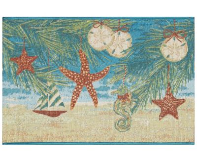 Liora Manne' - Esencia Coastal Ornaments 2'x2'10" Area Rug