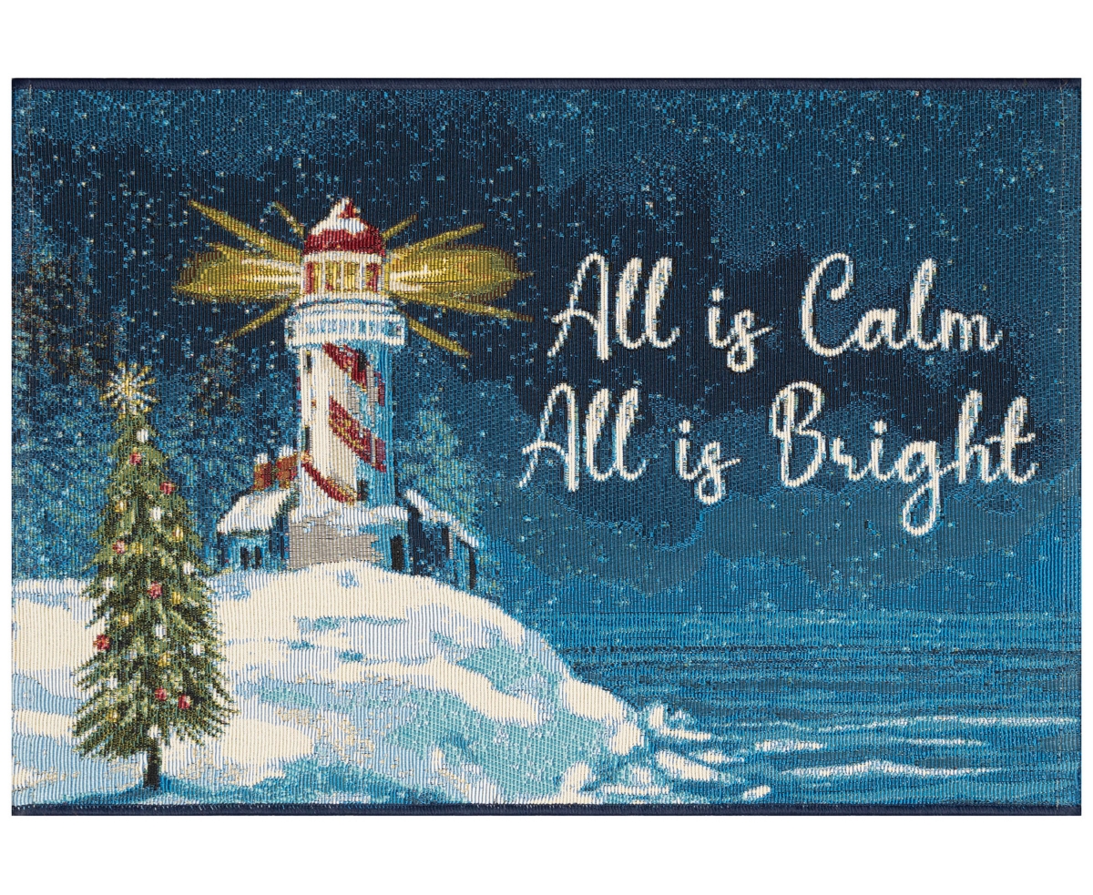 Liora Manne Esencia All Is Calm 2'5"x3'11" Area Rug In Midnight
