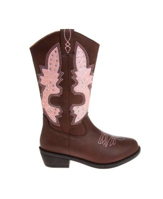 Little Kids Zip-Up Cowgirl Boots