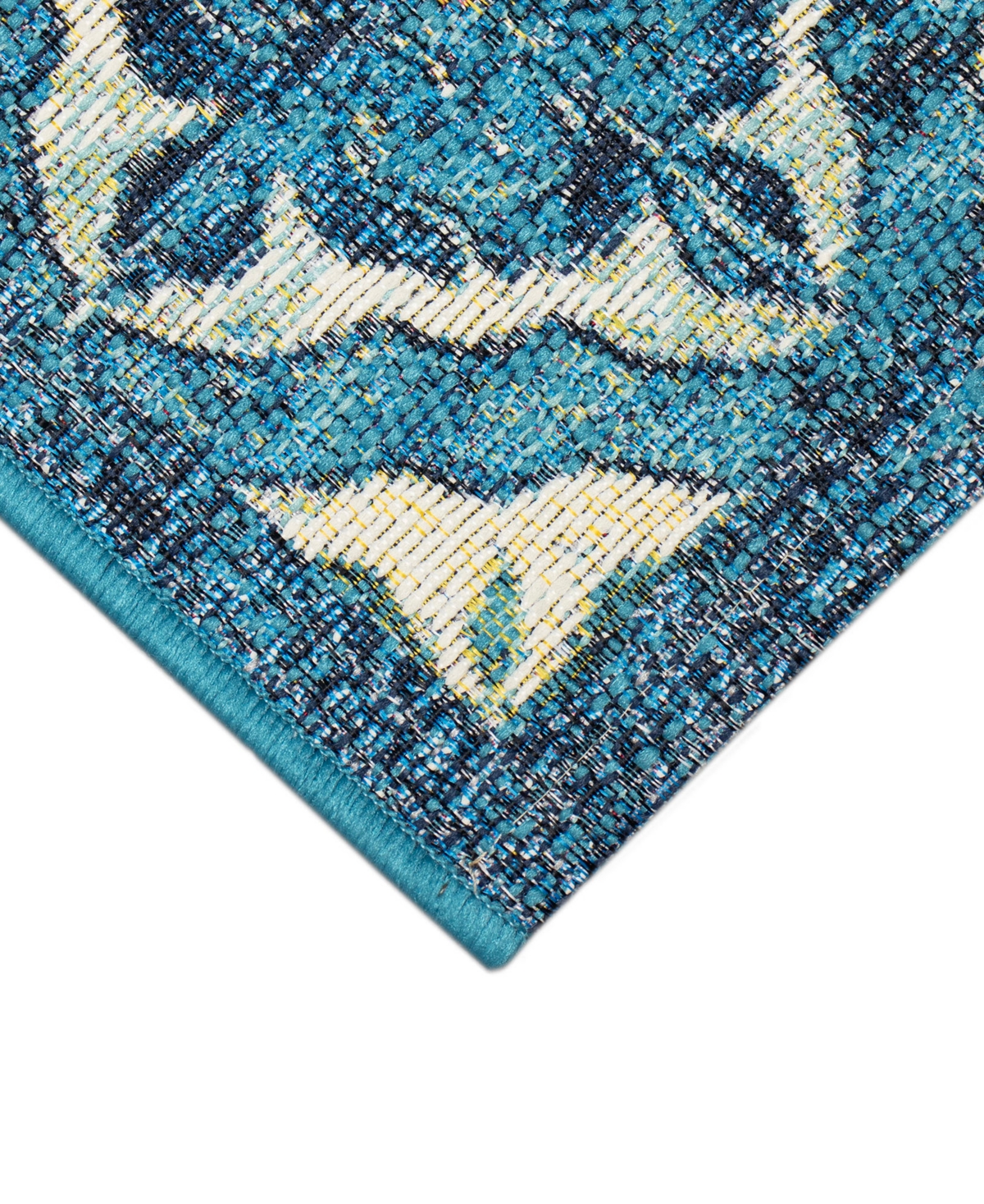 Liora Manne Esencia Madrid 2'x2'10" Area Rug In Ocean