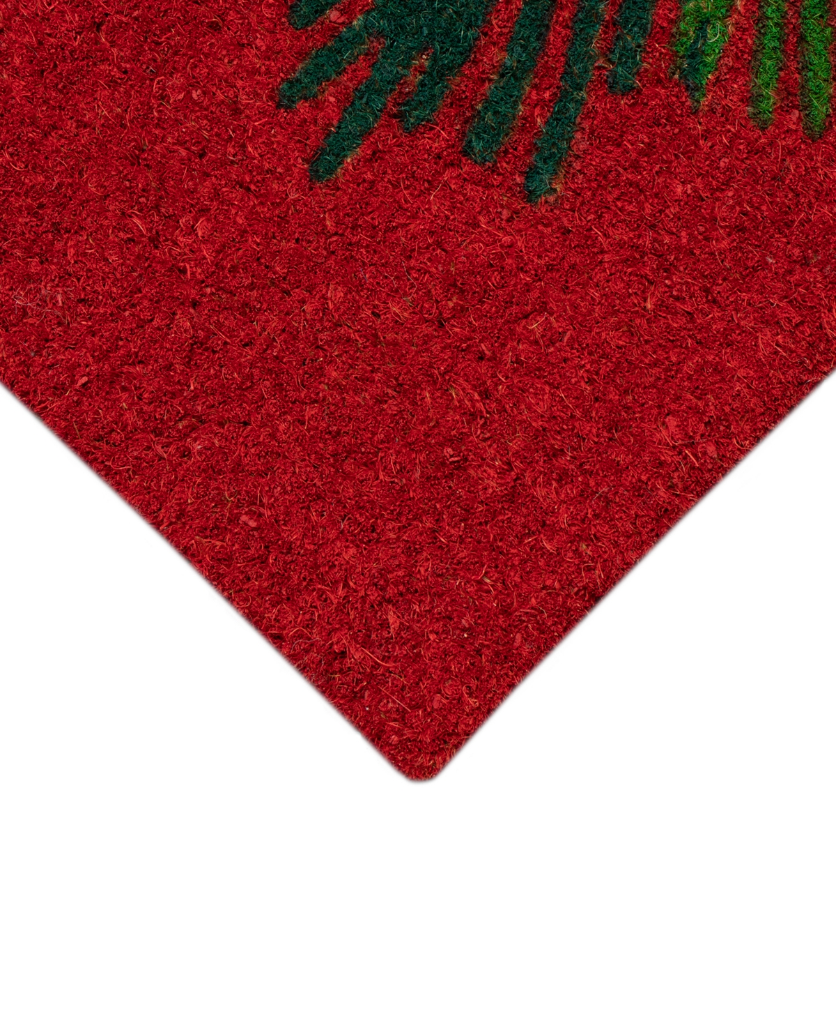 Liora Manne Natura Happy Holidays Holly 1'6"x2'6" Area Rug In Red