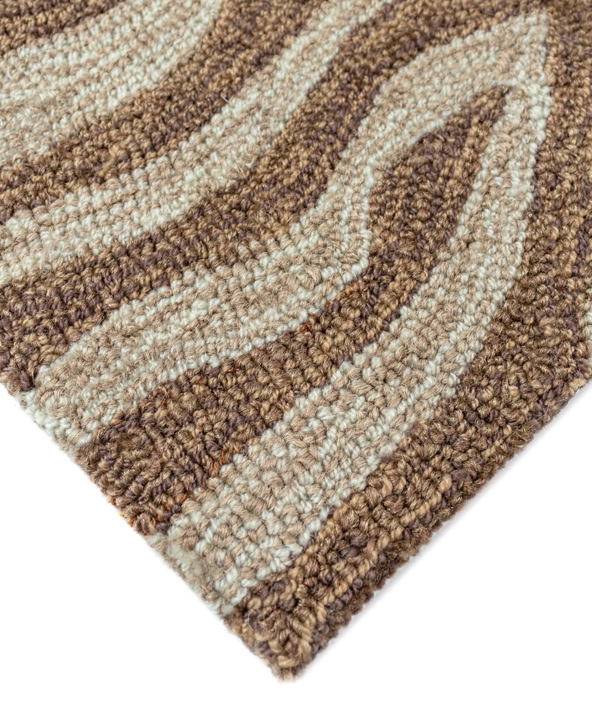 Liora Manne Ravella Zebra 2'x8' Runner Area Rug In Brown