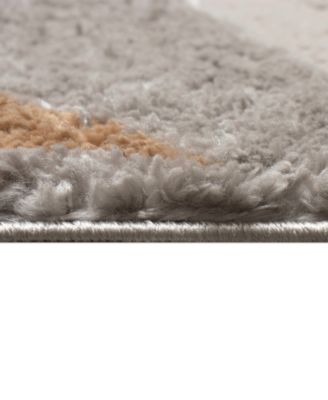 Fiord Wave 1'11"x7'6" Runner Area Rug