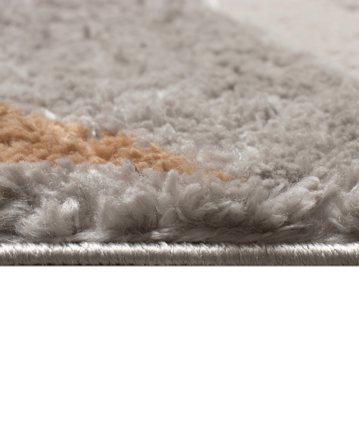 Liora Manne Fiord Wave 1'11"x7'6" Runner Area Rug In Brown,gray