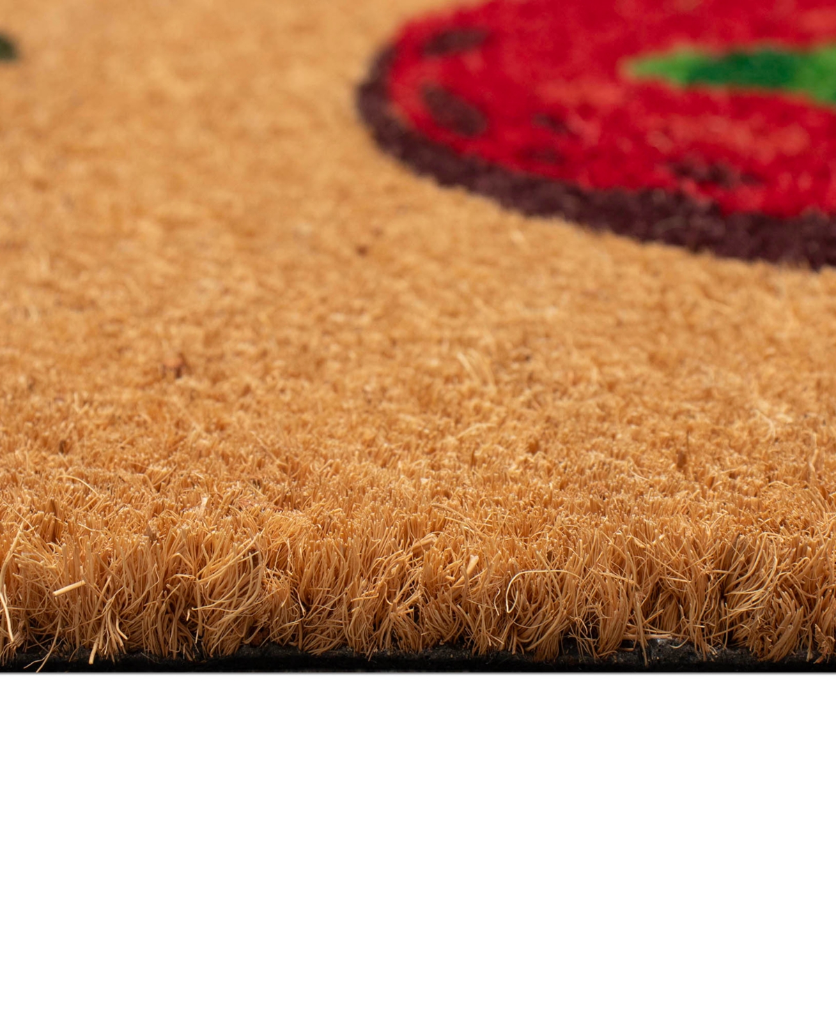Liora Manne Natura Wipe Your Mistletoes Rug Collection In Tan