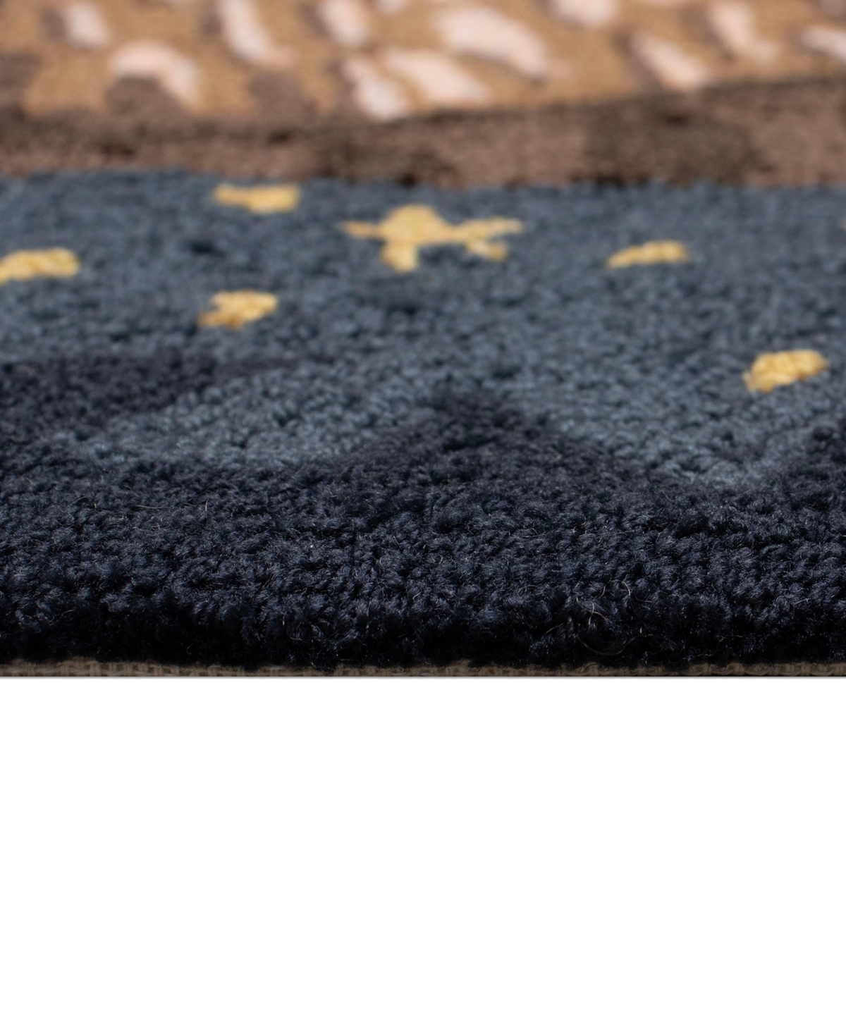 Liora Manne Frontporch Owl Family 1'8"x2'6" Area Rug In Midnight