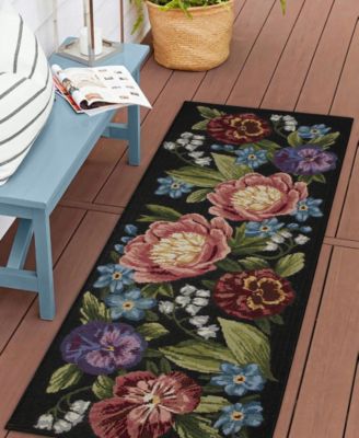 Esencia Secret Garden 1'11"x4'11" Runner Area Rug