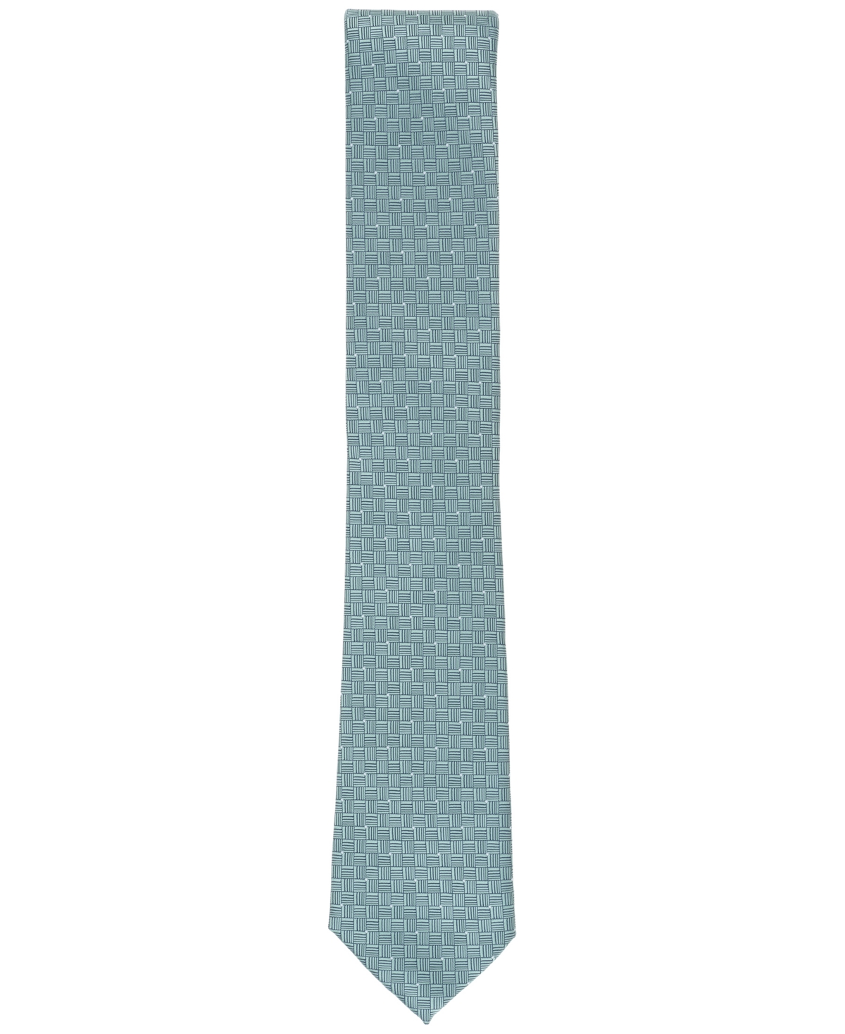 Alfani Men's Brookes Mini-dot Tie, Created For Macy's In Green