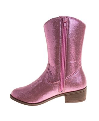 Little Kids and Big Kids Metallic Cowgirl Boots