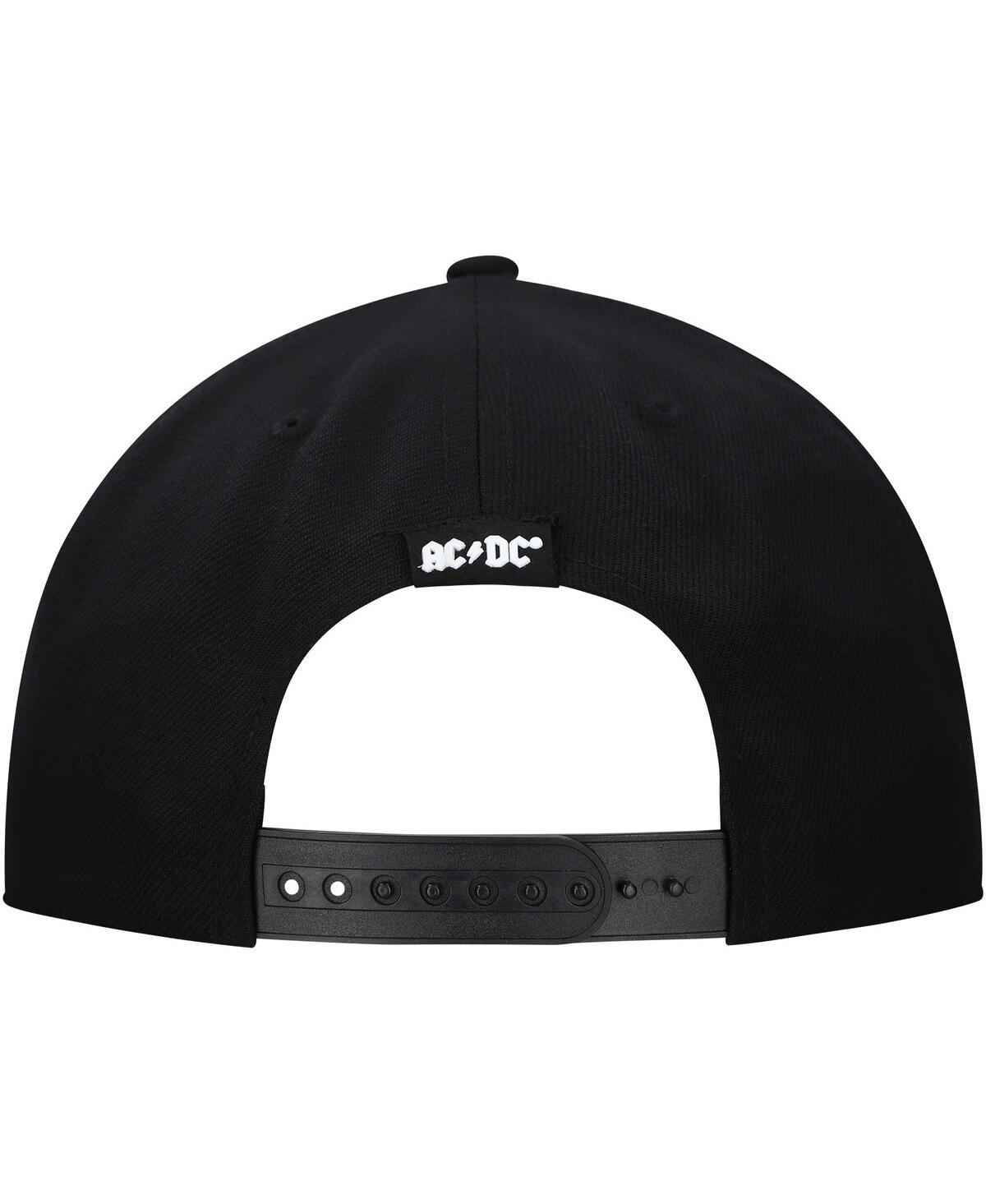 Lids Men's Black Ac/dc North American Tour 1979 A-frame Adjustable Hat In Black