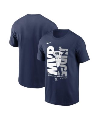 Nike - Men's Aaron Judge Navy New York Yankees 2024 American League MVP T-Shirt