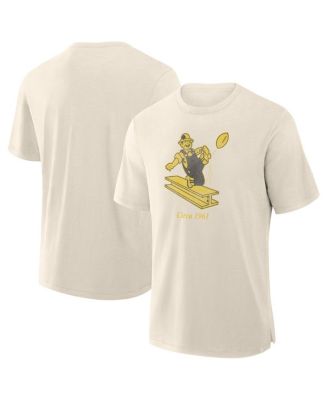 Fanatics - Men's Cream Pittsburgh Steelers Slub T-Shirt
