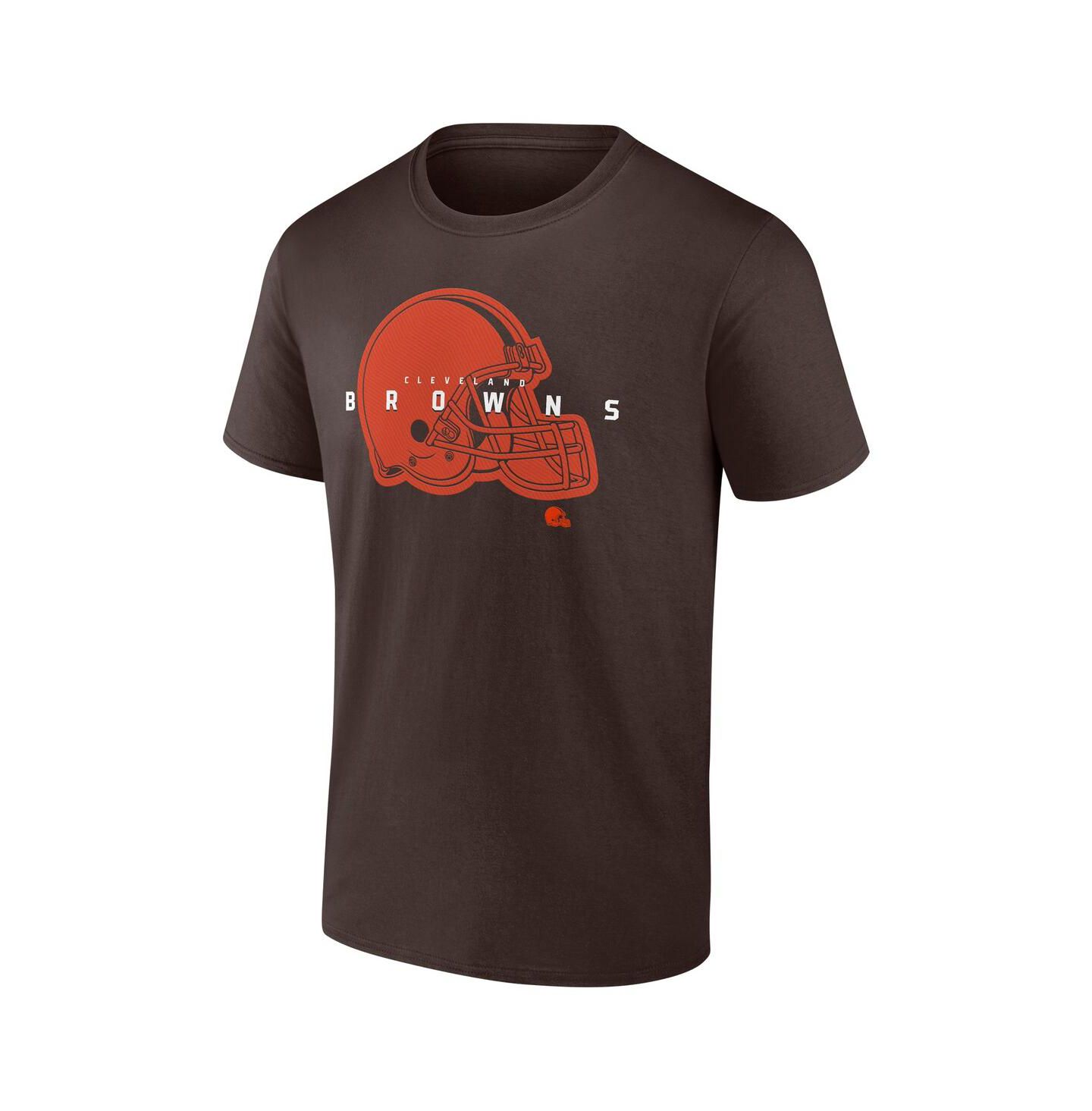 Мужская футболка Fanatics Brown Cleveland Browns Coordinate — фото 2