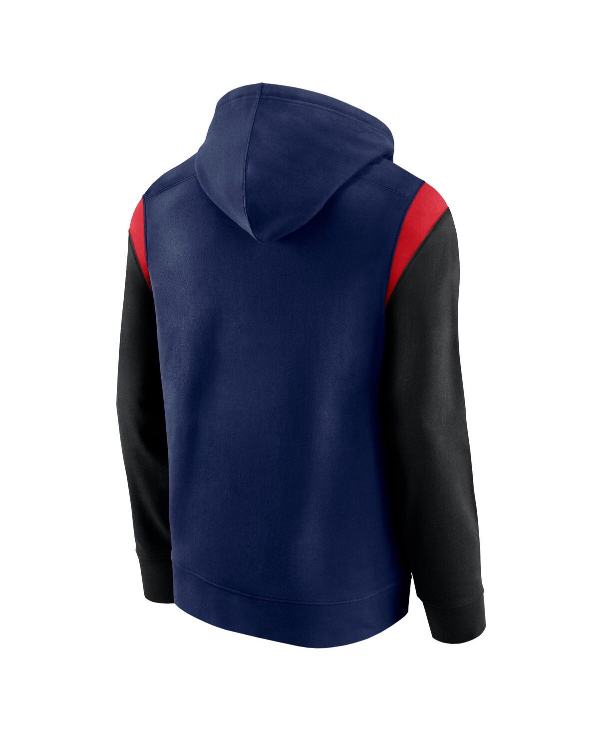 Fanatics Men's Navy La Clippers Scorer Pullover Hoodie In Navy