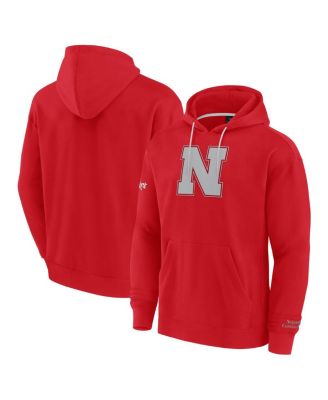 Fanatics - Men's Scarlet Nebraska Huskers Pace Pullover Hoodie