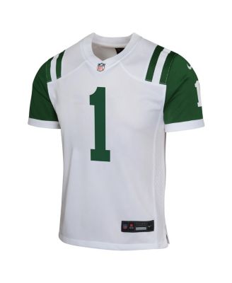 Big Boys and Girls Ahmad Sauce Gardner White New York Jets Classic Alternate Game Jersey