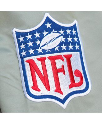 Men's Deion Sanders Navy Dallas Cowboys Retired Player Graphic Full-Zip Satin Jacket