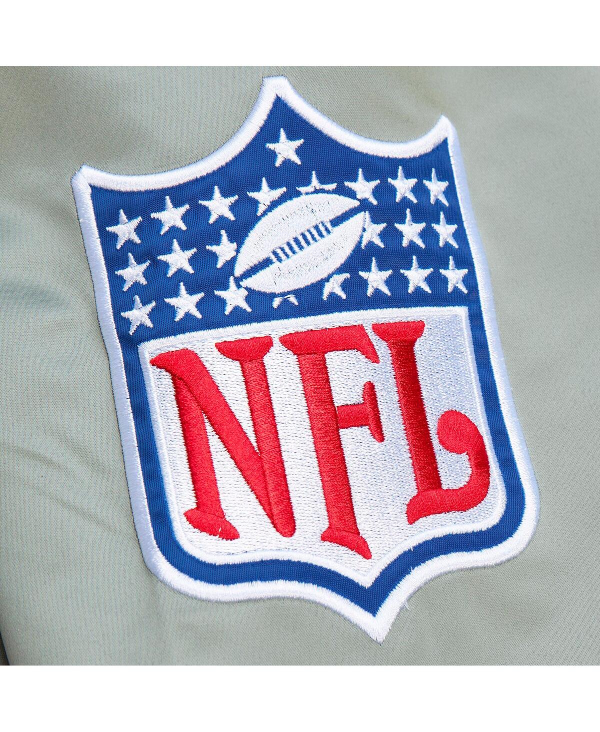 Mitchell & Ness Men's Deion Sanders Navy Dallas Cowboys Retired Player Graphic Full-zip Satin Jacket In Navy