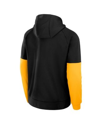 Men's Black Iowa Hawkeyes Fitness Performance Pullover Hoodie