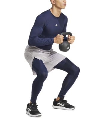 Men's Fitted Crewneck Tech-Fit Compression Shirt