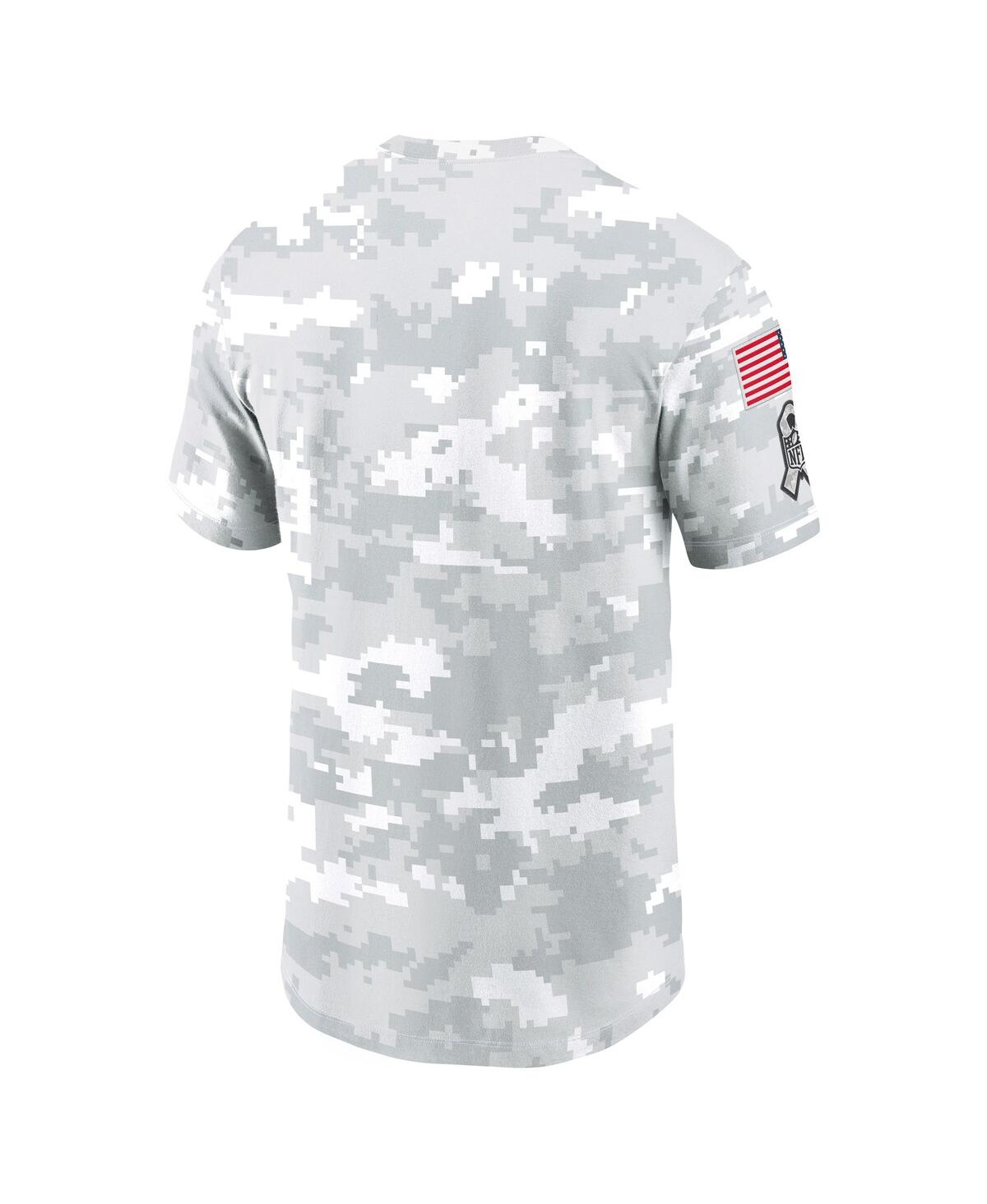 Nike Men's White Las Vegas Raiders 2024 Salute To Service Big Tall Performance T-shirt In White