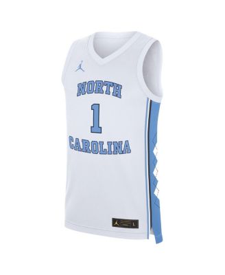 Men's White North Carolina Tar Heels Home Replica Basketball Jersey