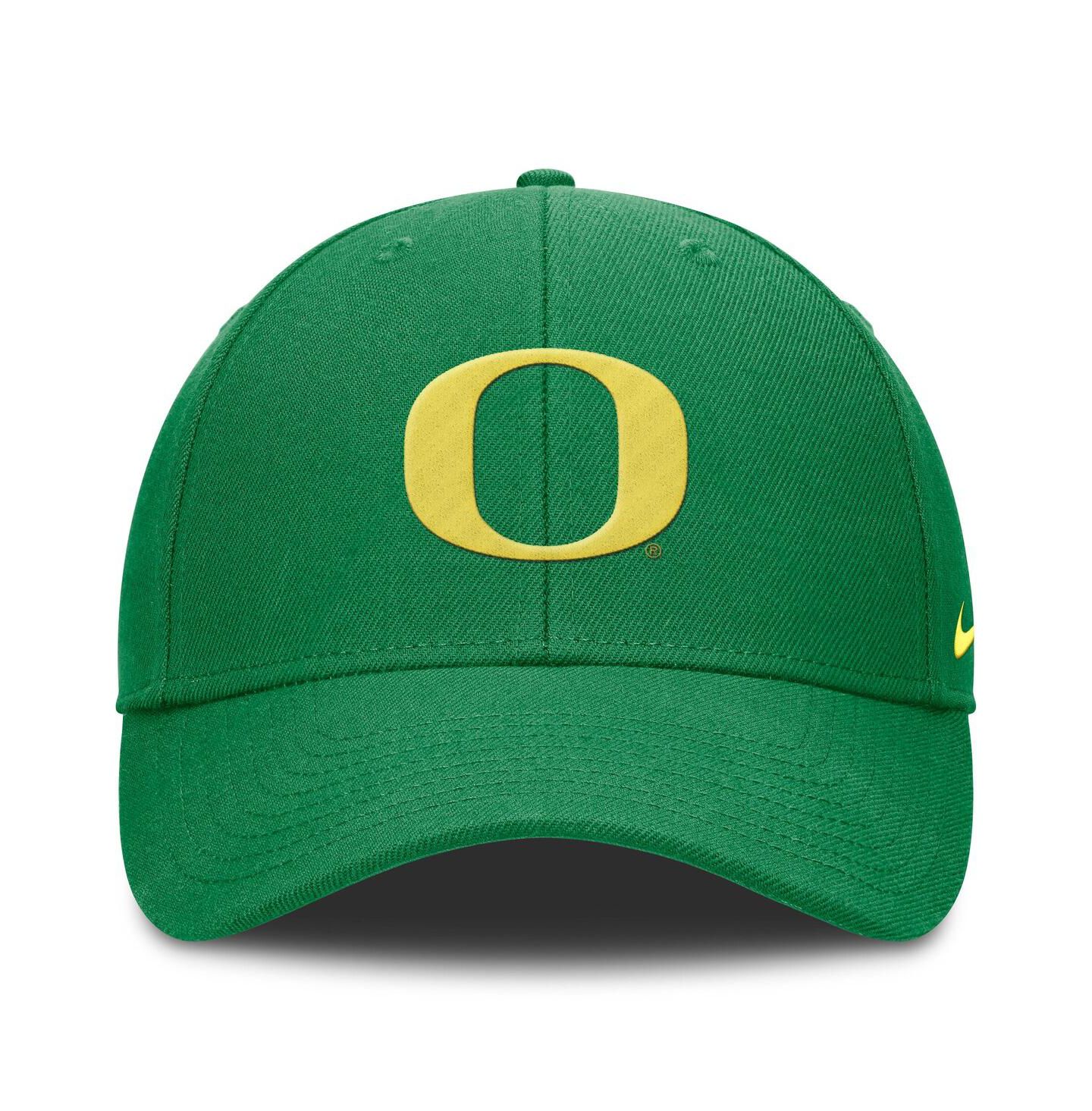 Мужская кепка Nike Green Oregon Ducks 2024 On-Field Performance Adjustable Hat — фото 4