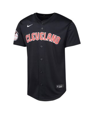 Big Boys and Girls Navy Cleveland Guardians Alternate Limited Jersey