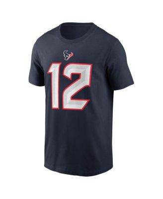 Men's Nico Collins Navy Houston Texans Name Number T-Shirt