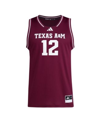 Men's 12 Maroon Texas A M Aggies Replica Swingman Jersey