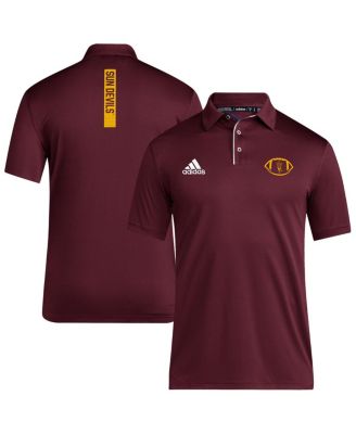adidas - Men's Maroon Arizona State Sun Devils Coaches Polo