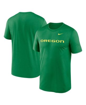 Nike - Men's Green Oregon Ducks Primetime Legend Wordmark T-Shirt