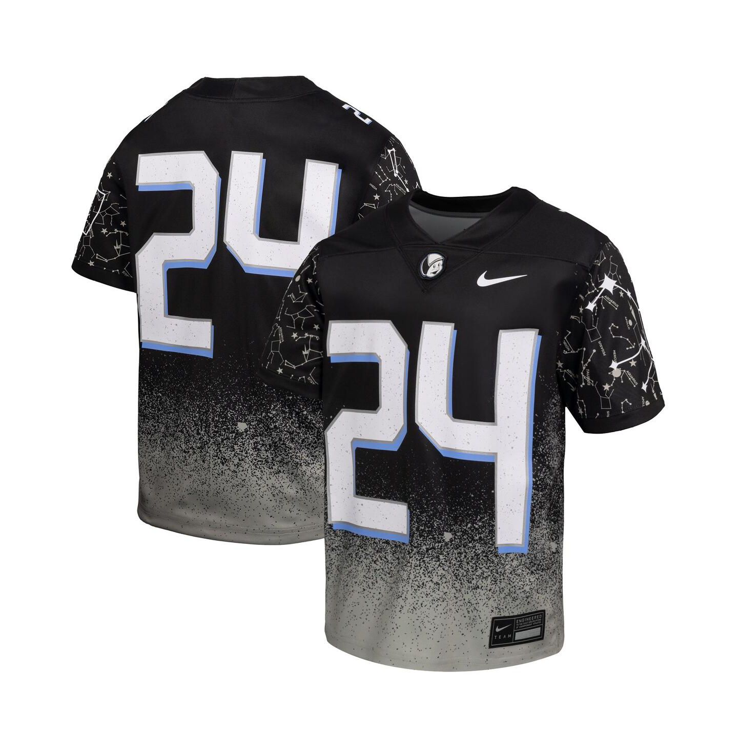 Детский топ Nike 24 Black UCF Knights 2024 Space Game Alternate Game Jersey — фото 1