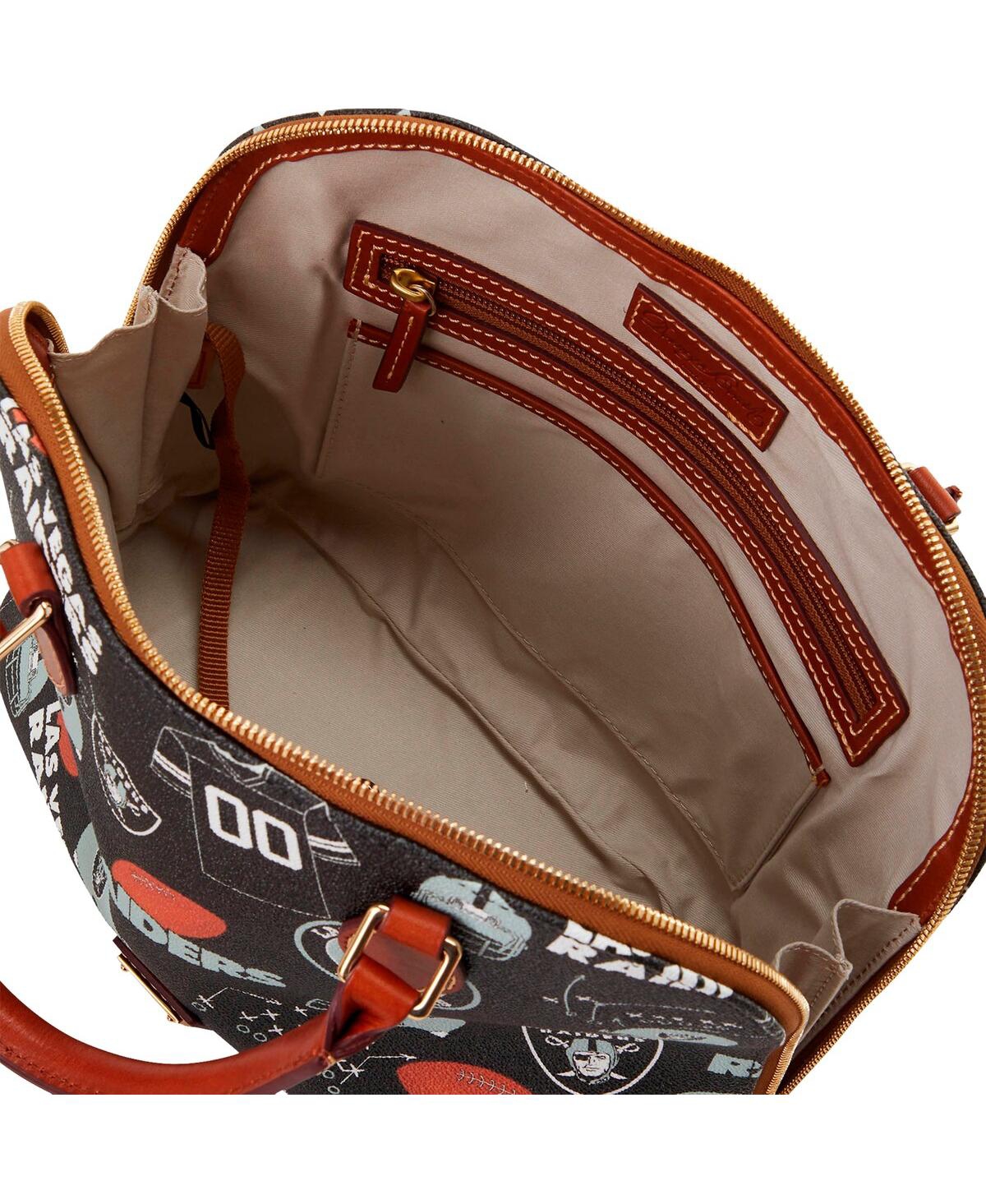 Dooney & Bourke Las Vegas Raiders Game Day Zip Satchel In No Color