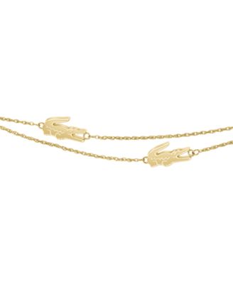 Crocodile Charm Chain Bracelet