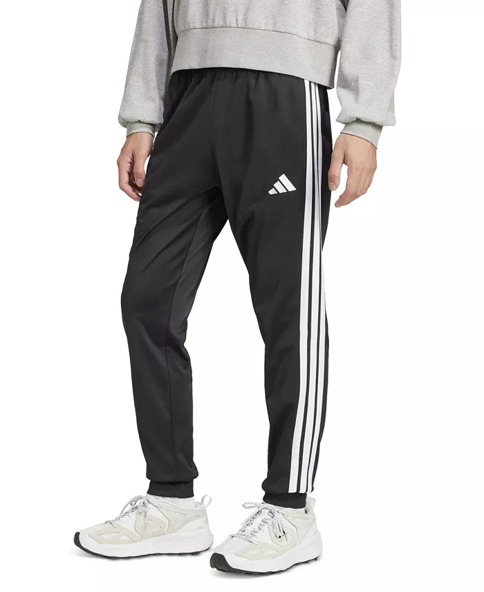 Men's 3-Stripes Tricot Regular Tapered Track Pants - thumbnail 5