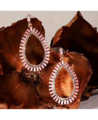 Circular Teardrop Earrings