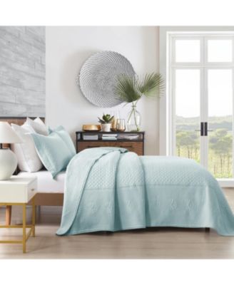 3 PCS 100% Cotton Oversized Bedspread Quilt Set TM -Queen