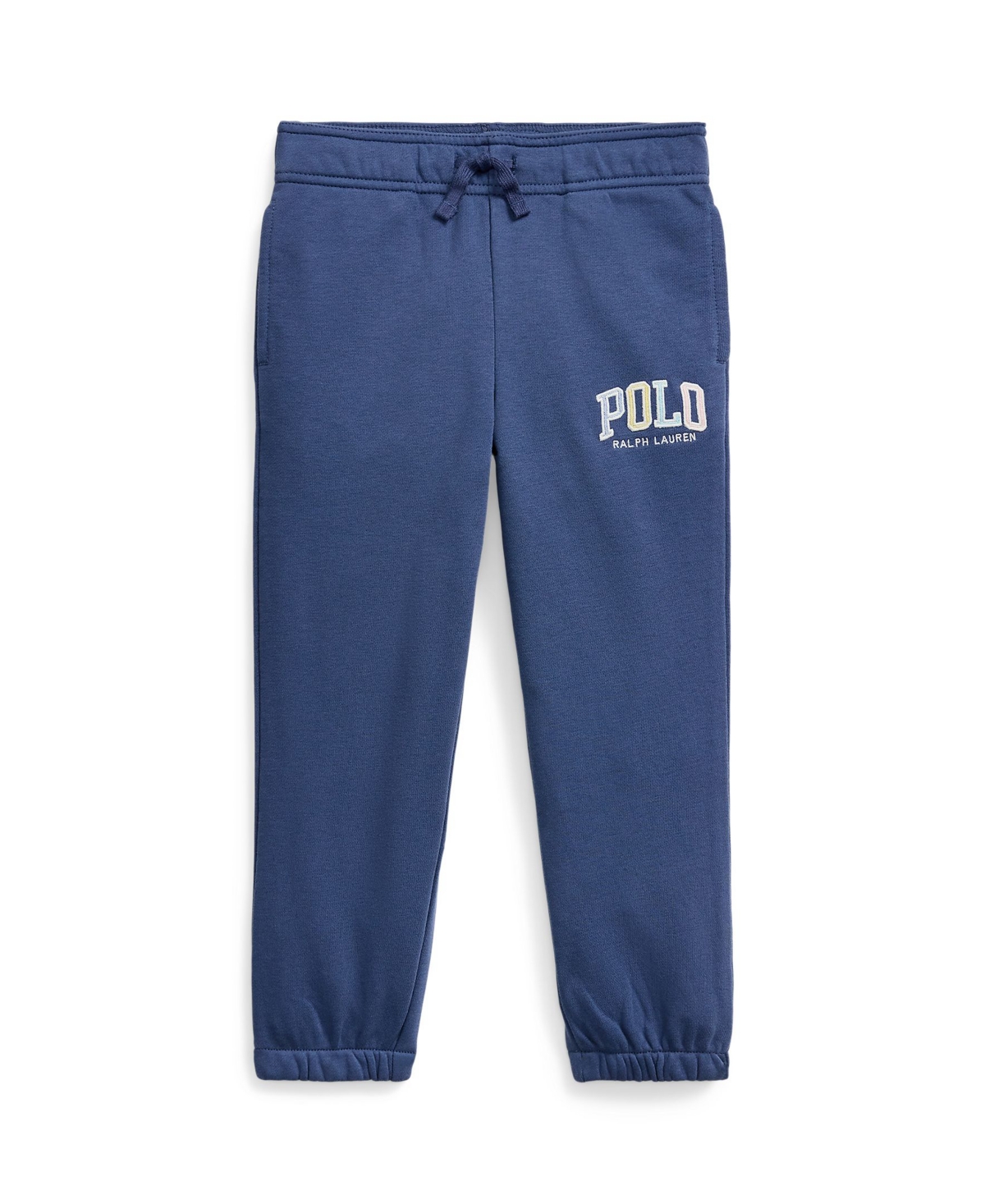 Polo Ralph Lauren Toddler And Little Boys Logo French Terry Sweatpant In Light Navy