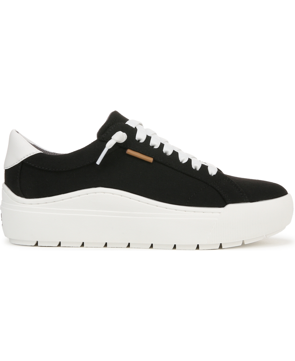 DR. SCHOLL'S WOMEN'S TIME OFF GO CLOSED ROUND TOE LACE UP PLATFORM SNEAKERS 