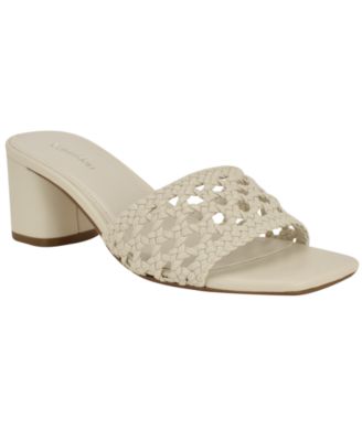 Brianny Woven Slip-On Sandals