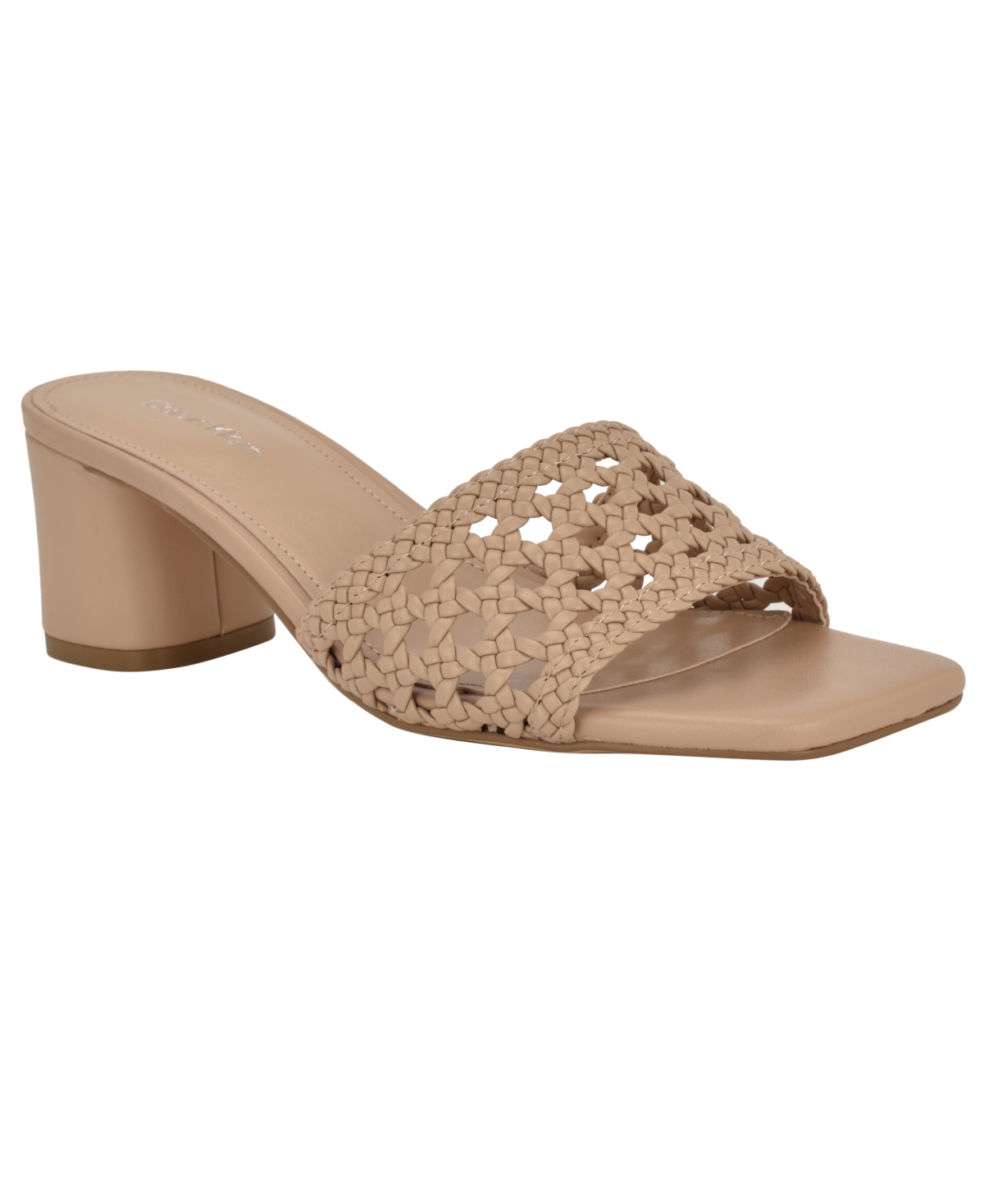 Calvin Klein Brianny Sandal In Light Natural
