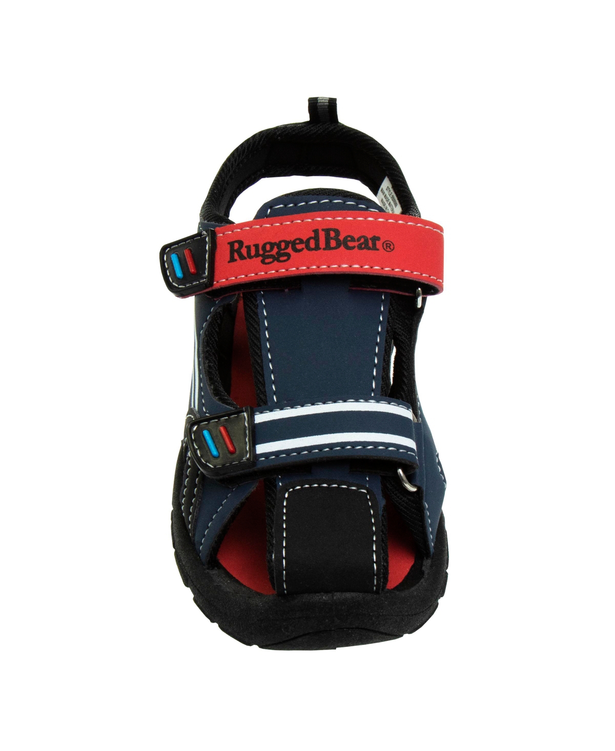 Rugged Bear Toddler Boys Police Themed Sport Sandals In Navy,red
